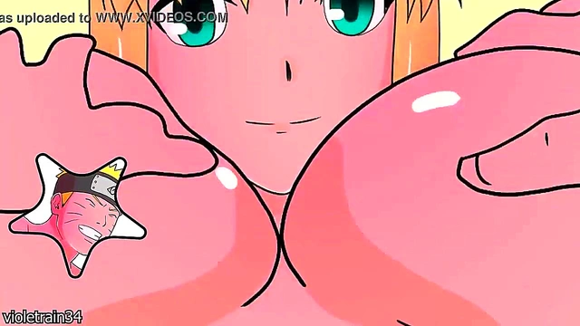 Naruto Fucks Saber's Tits and Pussy in Uncensored Anime Porn Action