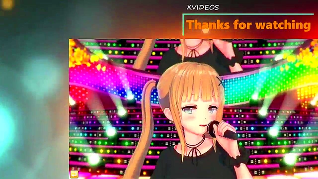 Cute Japanese Schoolgirl With Huge Boobs Rubbed & Sucked In Eroge Koikatu 3D Hentai Scene