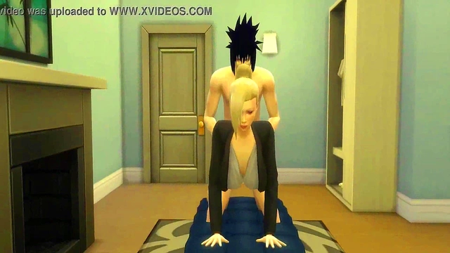 Sasuke Cheats With Anal-Loving Ino While Sakura Tries to Catch Them In The Act