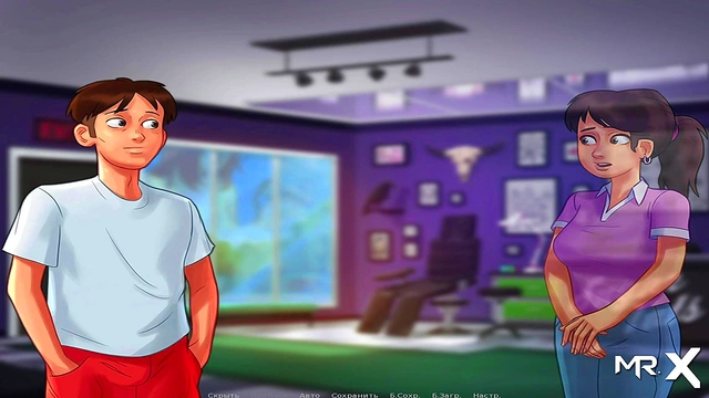 Summertime Saga Anime Chick Gets Ass Tattoo Before Wild Uncensored Sex Session