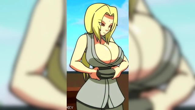 Komi from MHA Shows Off Big Tits in Anime Hentai Action