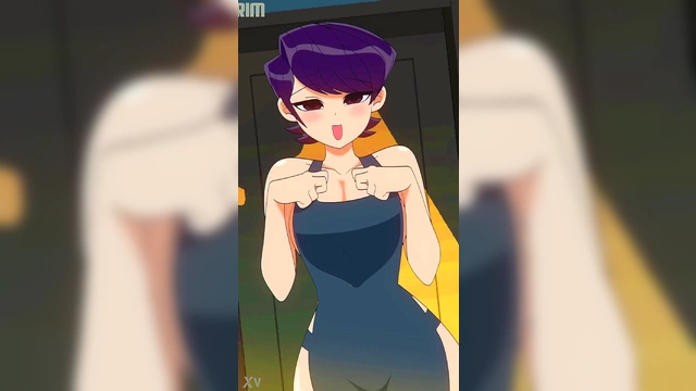 Komi from MHA Shows Off Big Tits in Anime Hentai Action