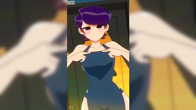 Komi from MHA Shows Off Big Tits in Anime Hentai Action