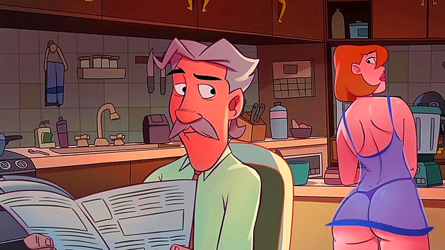 Horny Wife Sips Coffee Before Seductive Hentai Sex Session