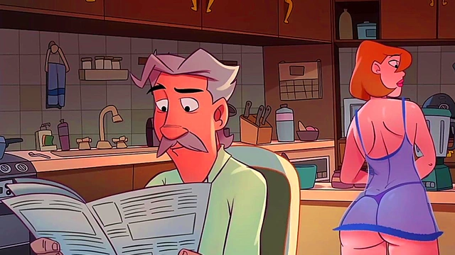 Horny Wife Sips Coffee Before Seductive Hentai Sex Session