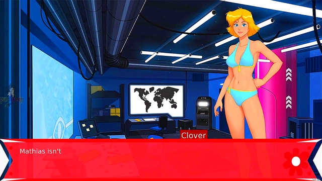 Blonde & Redhead Totally Spies Girls Seduce With Sexy Voices & Skirts