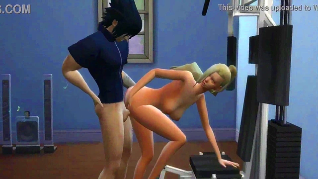 Ino & Sasuke's Hot Anime Cuckold Fantasies – Married Milf Seduced Before Eyes