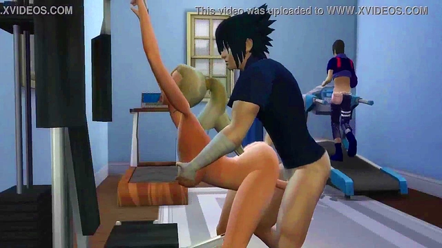 Ino & Sasuke's Hot Anime Cuckold Fantasies – Married Milf Seduced Before Eyes