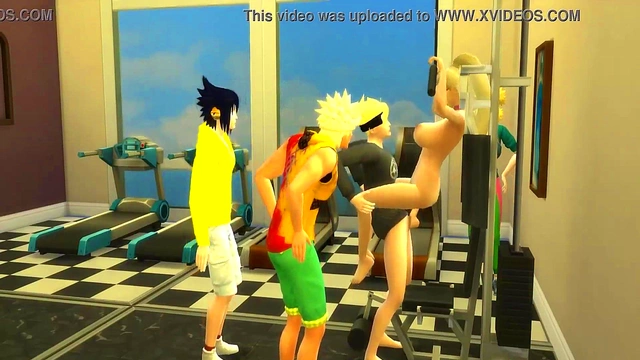 Hinata & Sakura Join Naruto's Crazy Housewife Anal Orgy Fiesta