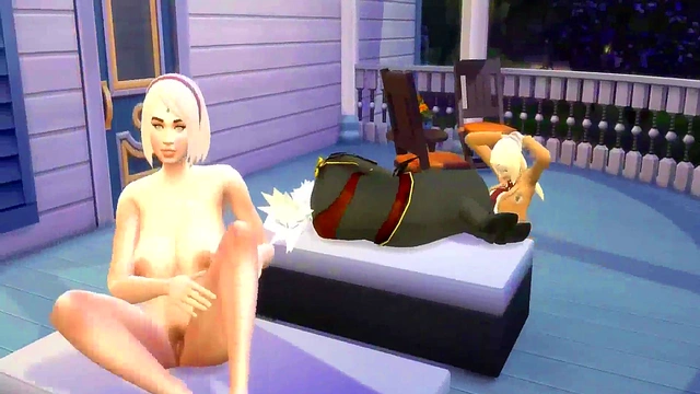 Jiraiya Joins Fans for Rough Anal Threesome in Naruto Hentai Episode