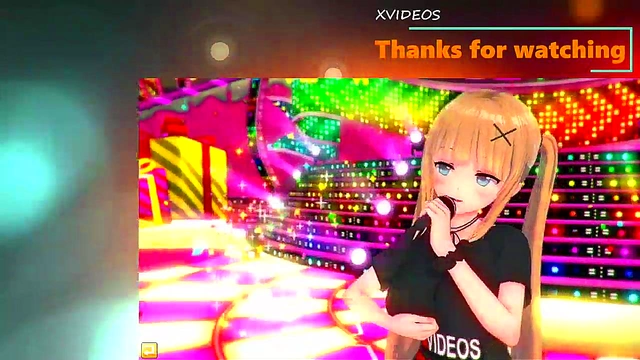 Cute Futaba from Koikatsu! Gets Her Big Tits Rubbed & Sucked In 3D Hentai Action