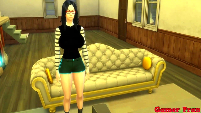 Naruto Watches Movie With Wife, Ends Up in Hot Threesome & Anal Adventure