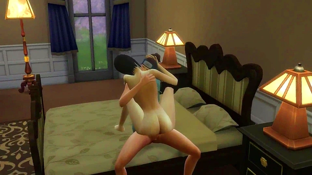 Iruka Fucks Shizune Hard While Tsunade Enjoys Watching & Pleasuring Herself