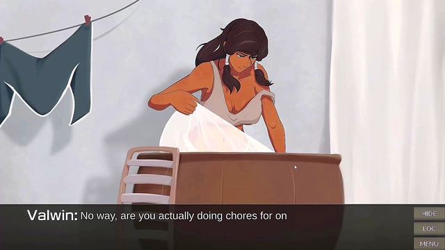 Korra & Friends Get Facial Fun With Big Anime Boobs & Nipple Fucking