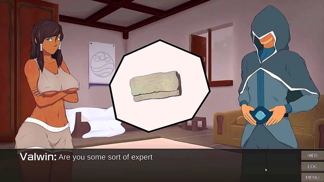 Korra & Friends Get Facial Fun With Big Anime Boobs & Nipple Fucking