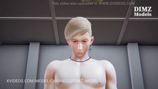 Cute Anime Waifu Gets Her Natural Tits Played With By Ryan & Yui