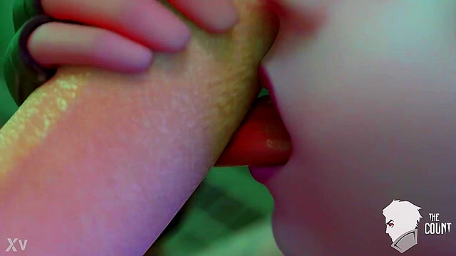 Jinx from League of Legends Gives Public Blowjob in 3D Hentai Animations