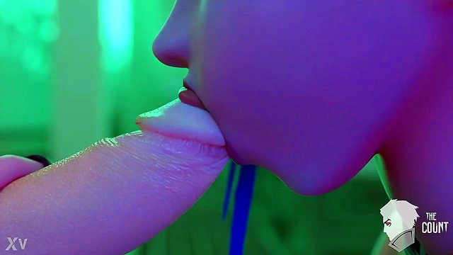 Jinx from League of Legends Gives Public Blowjob in 3D Hentai Animations