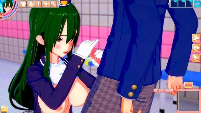 Crush From Re –Zero Gets Hand Job & Blow Job With Giant Boobs In 3D Hentai Adventure