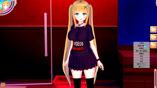 Blonde Big-Breasted Anime Gal Rides Dick in Missionary & Doggy Style for Juicy Finish