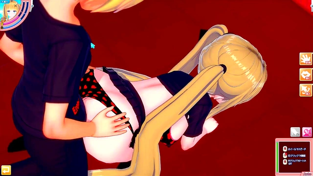 Blonde Big-Breasted Anime Gal Rides Dick in Missionary & Doggy Style for Juicy Finish