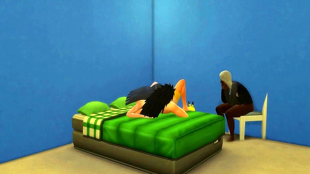 Professor Madara Fucks Naruto Students Hard in Threesome Anal Session