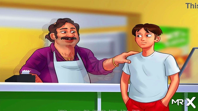 Teen Anime Goddess Masturbates To Uncensored Visual Novel Porn In Summertime Saga