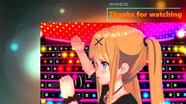 Big-Breasted Anime Schoolgirl Gives Amazing Tit Massage & Blowjob Session