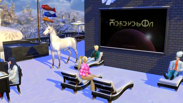 Perverted Naruto Finds Mizukage in Bathroom for Hot MILF Anal Action & Cuckold Drama