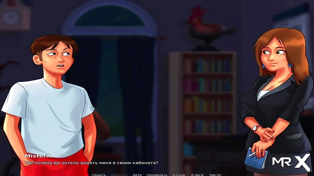 Mexican Babe With Big-Ass Gets Fucked In Summertime Saga Backroom Scene