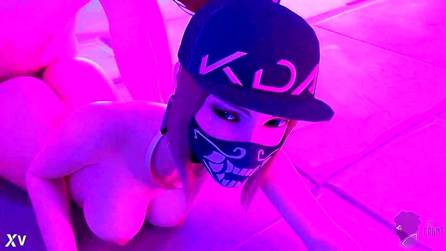 Ahri & Akali’s League of Legends VR Porn Adventure – Doggy Style Dreams