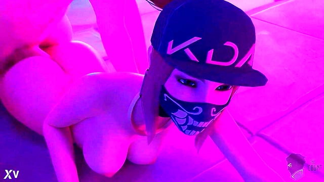 Ahri & Akali’s League of Legends VR Porn Adventure – Doggy Style Dreams