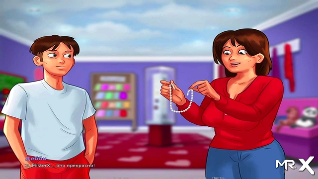 Mature Anime Teen Kissing Scene Heats Up Summertime Saga BoothFantasy