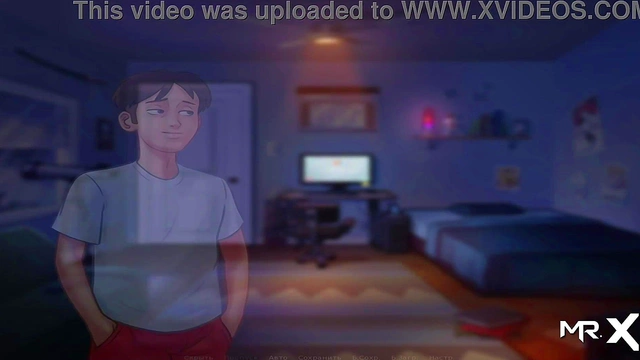 Mature Anime Teen Kissing Scene Heats Up Summertime Saga BoothFantasy