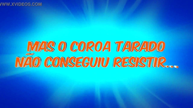 Perverted Corona Dude Brushes Newbie Anime Chick For Hot Hentai Action