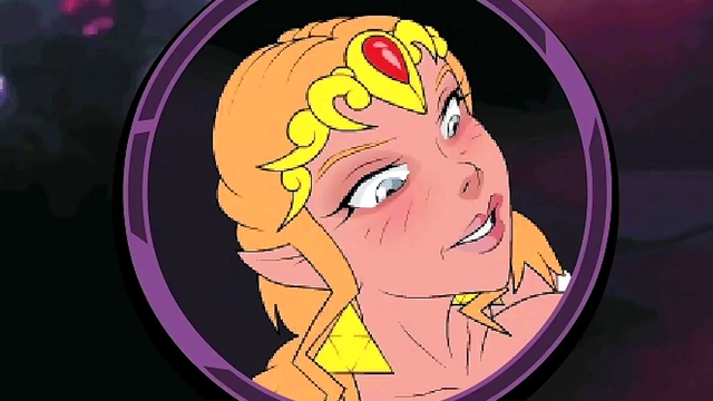 Santa Meets N for Naughty Nintendo Hentai Fun with Zelda & Peach