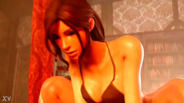 Lara Croft Takes a Morning Ride in 3D Tomb Raider VR Porn Adventure