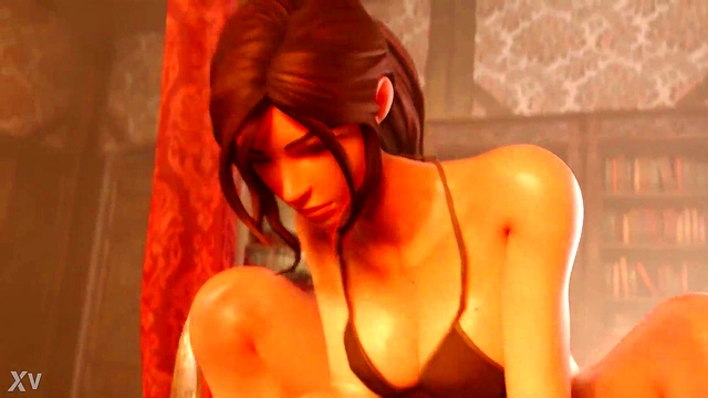 Lara Croft Takes a Morning Ride in 3D Tomb Raider VR Porn Adventure