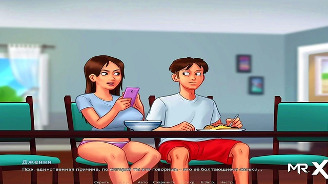 Summertime Saga Babe Stars in Anime Porn Game Adventure