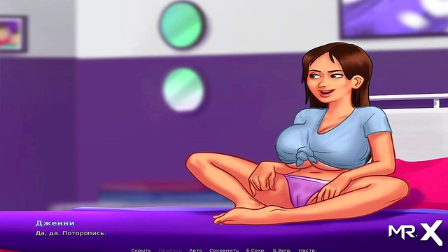 Summertime Saga Babe Stars in Anime Porn Game Adventure