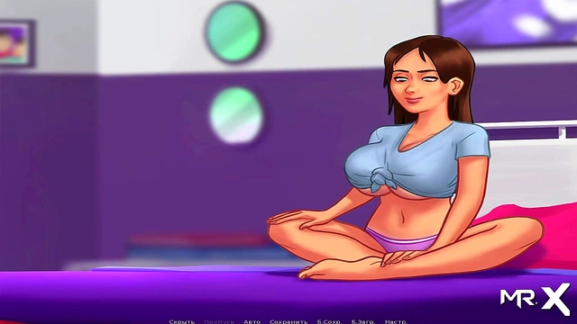 Summertime Saga Babe Stars in Anime Porn Game Adventure