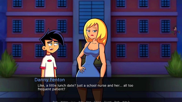 Sexy Blonde Milf Nurse Seduces Danny Phantom in Amity Park Hentai Adventure