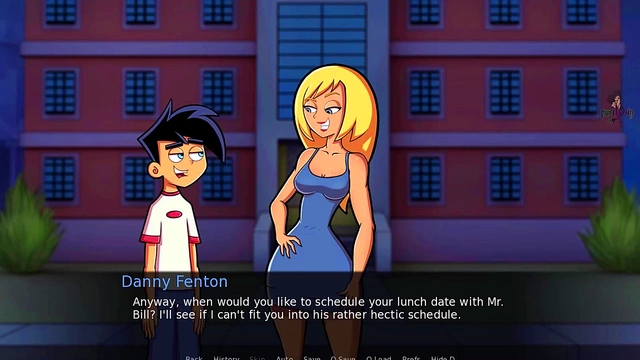 Sexy Blonde Milf Nurse Seduces Danny Phantom in Amity Park Hentai Adventure