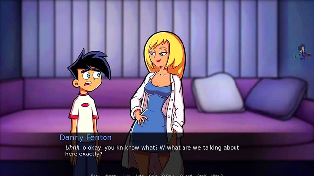 Sexy Blonde Milf Nurse Seduces Danny Phantom in Amity Park Hentai Adventure
