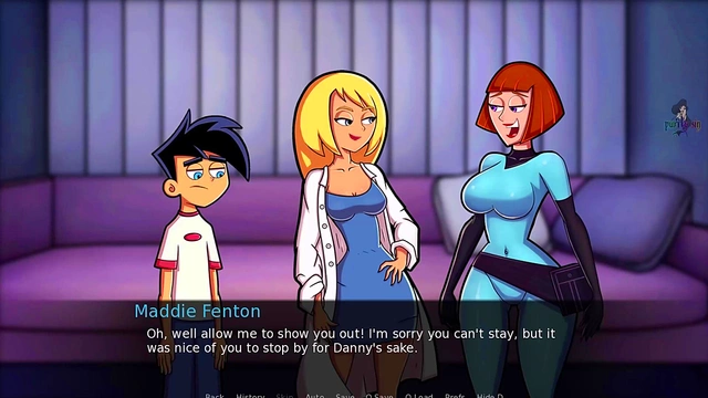 Sexy Blonde Milf Nurse Seduces Danny Phantom in Amity Park Hentai Adventure