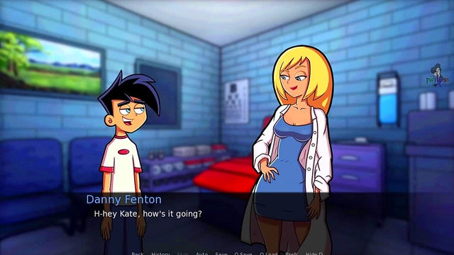 Sexy Blonde Milf Nurse Seduces Danny Phantom in Amity Park Hentai Adventure