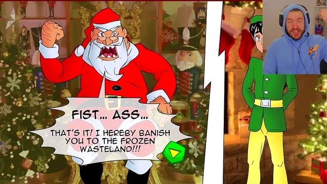 Christmas Meet-N-Fuck Adventure – Big Boobed Cartoon Babe Pounded Hard