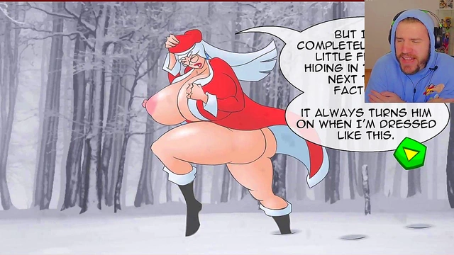 Christmas Meet-N-Fuck Adventure – Big Boobed Cartoon Babe Pounded Hard