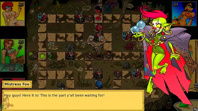 Hentai Orgy Adventure – Iris Fights Goblins for Threesome Anal Bliss & Toy Fun