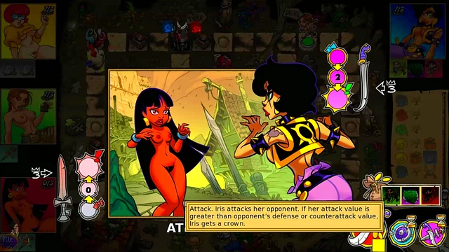 Hentai Orgy Adventure – Iris Fights Goblins for Threesome Anal Bliss & Toy Fun